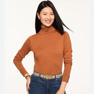 Talbots Turtleneck Sweater Sz L